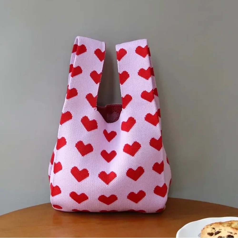 Boho Sweetheart Print Lightweight Shoulder Bag - Picture 1 of 4